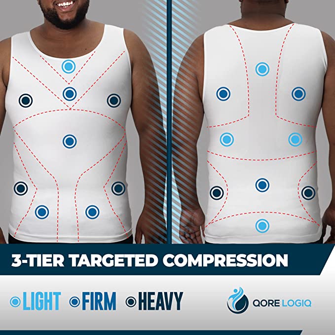 Compression Shirt Tank Top | Tall Length | 3 Pack - QORELOGIQ