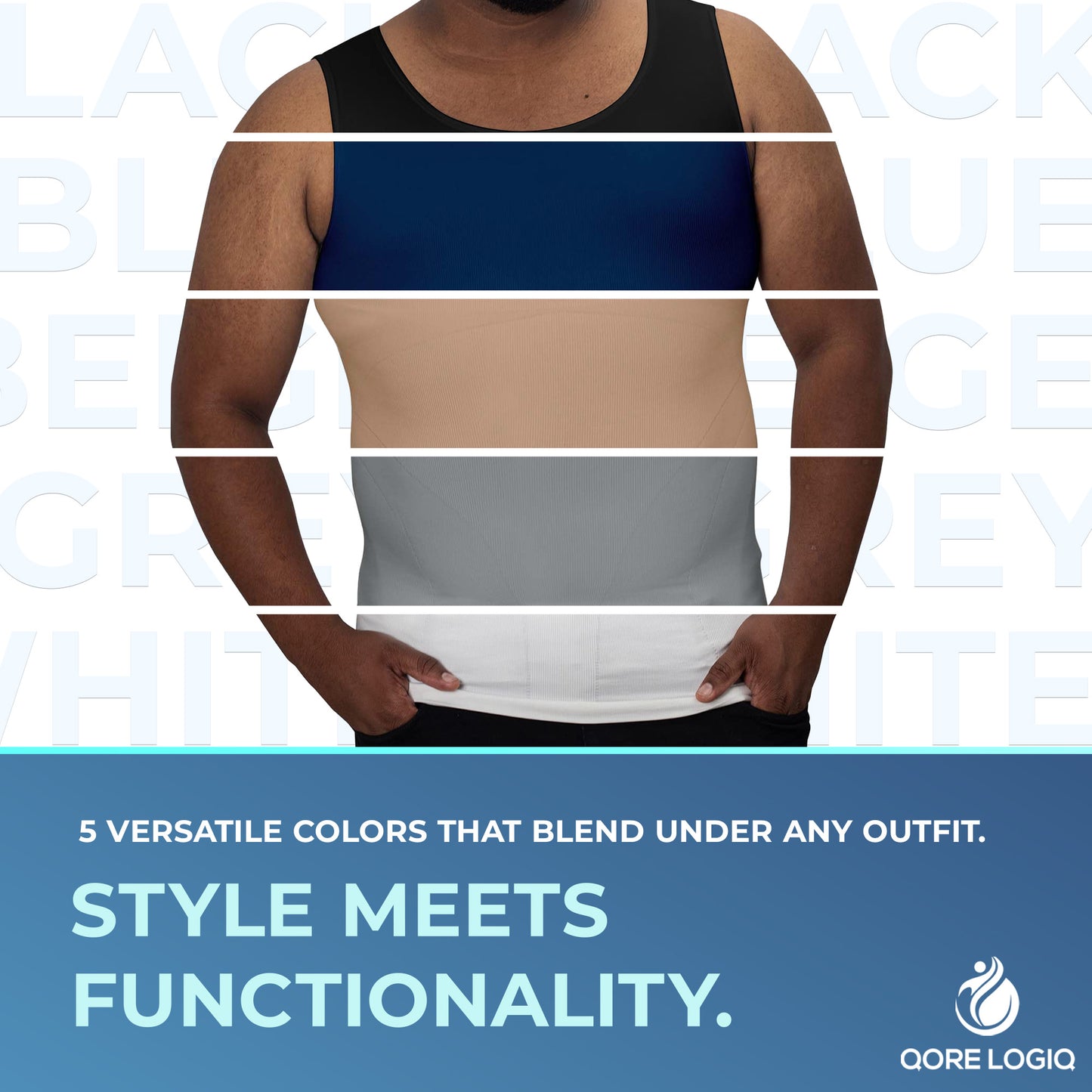 Compression Shirt Tank Top | Tall Length - QORELOGIQ