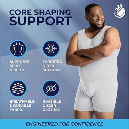 Men’s Compression Bodysuit | Full Body Shaper